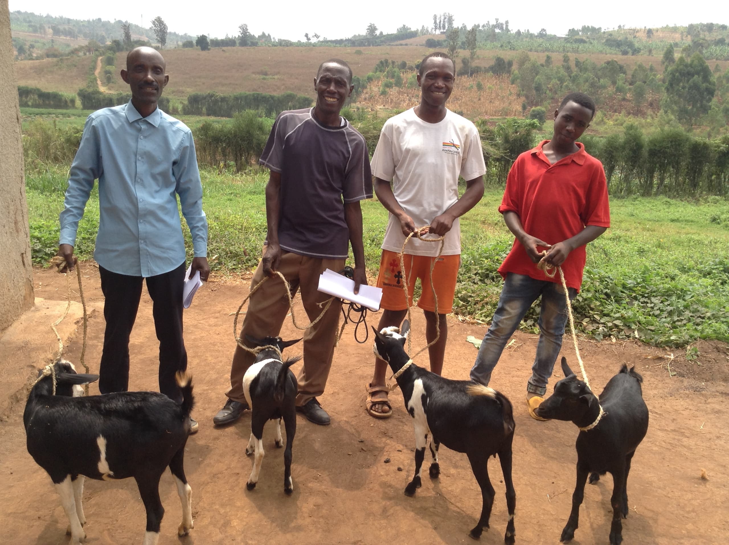 Goat farming supporting household income